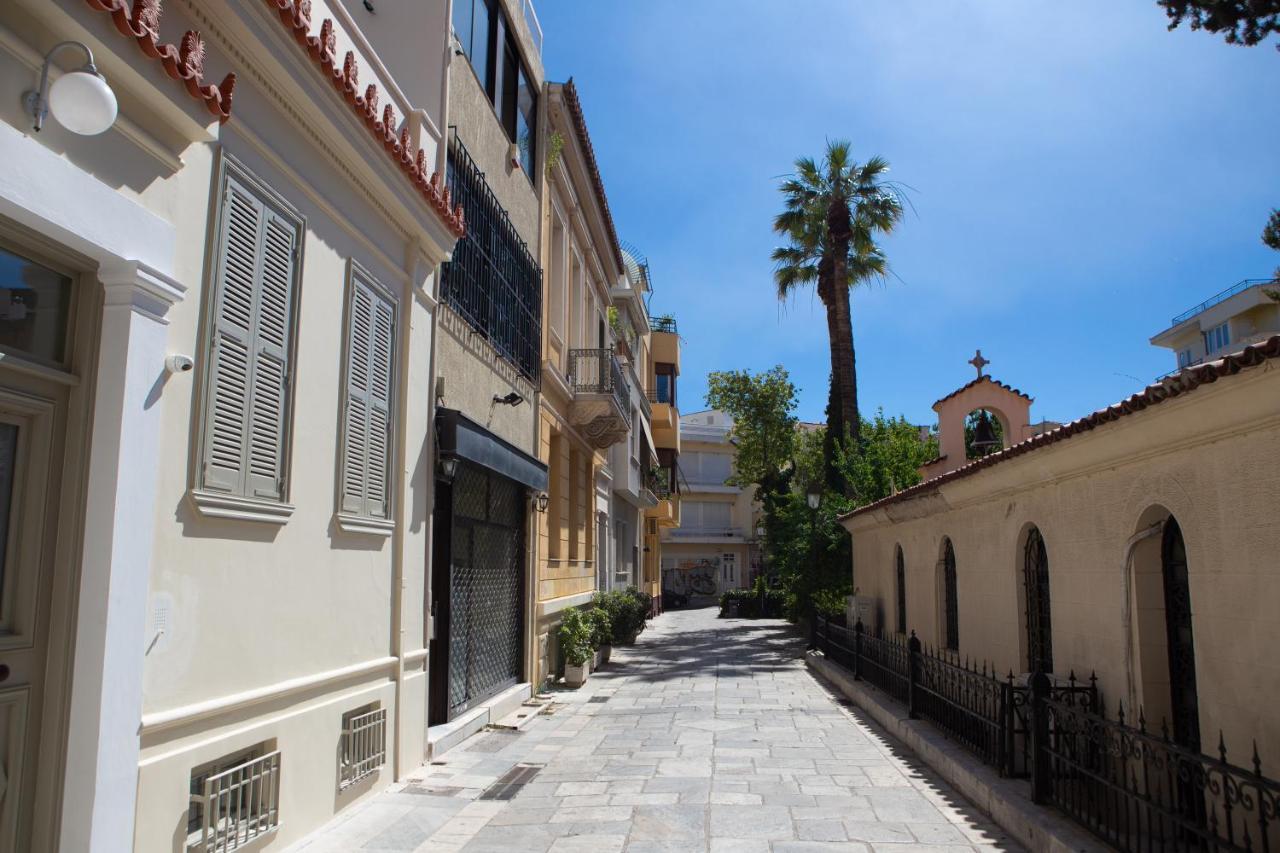 Plato'S Square Apartments Athene Buitenkant foto